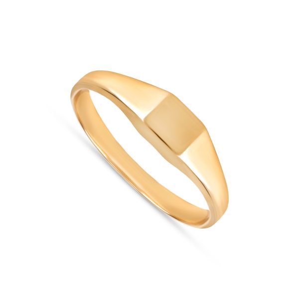 Anel em ouro amarelo