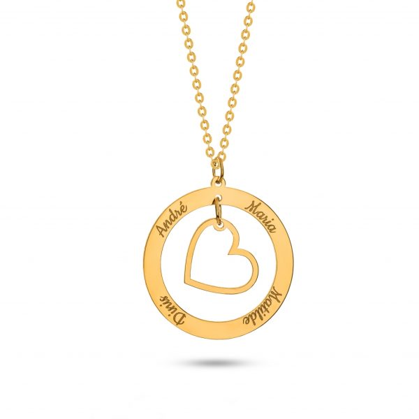 Colar ouro amarelo