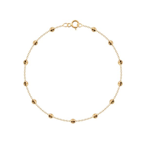 Pulseira de malha ouro amarelo